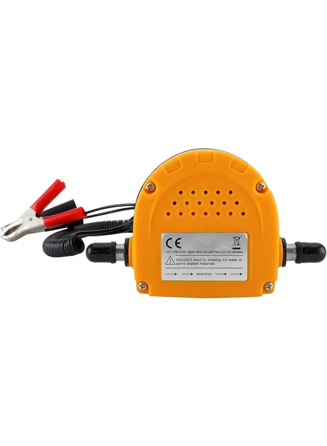 LAMAY 12V Oil Change Pump Extractor, Oil/Diesel Fluid Pump Extractor Scavenge Oil Change Pump Transfer Suction Transfer Pump with Tubes Truck Rv Boat ATV - Image 2